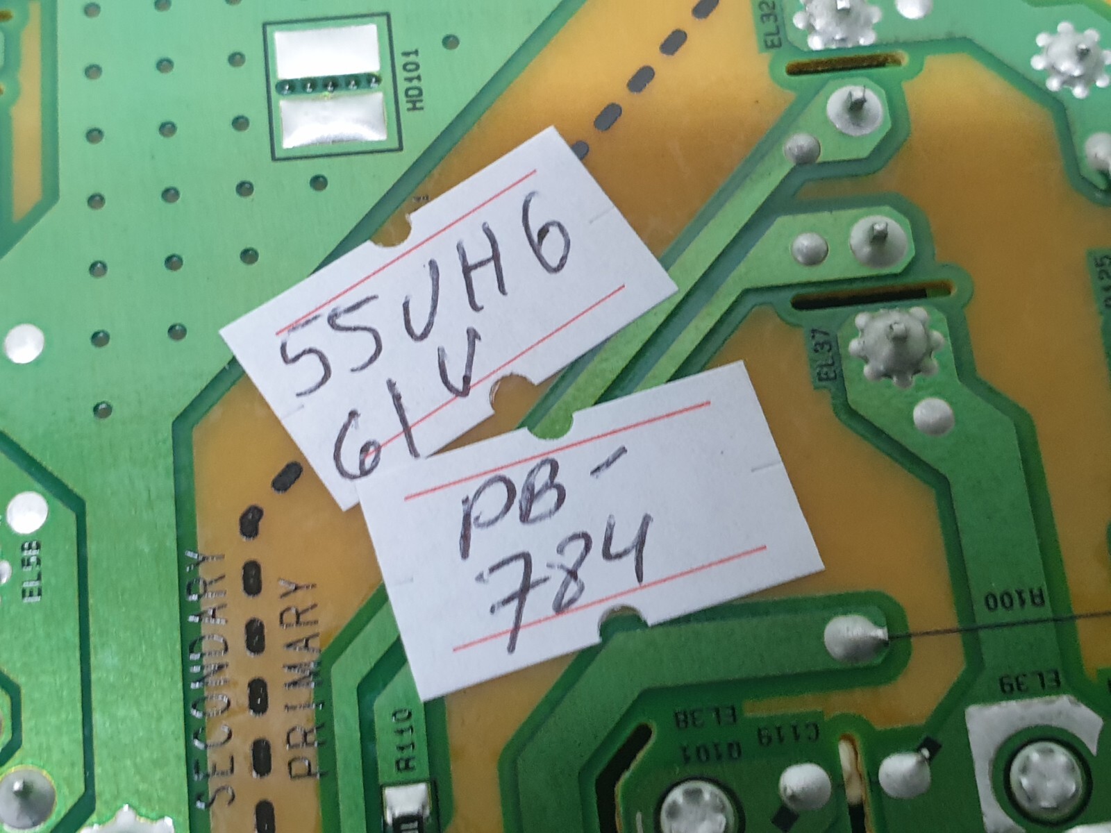 POWER SUPPLY BOARD PSU LG 55UH661V LED TV EAX66773401(1.8) EAY64210701 REV 1.0 - Image 5