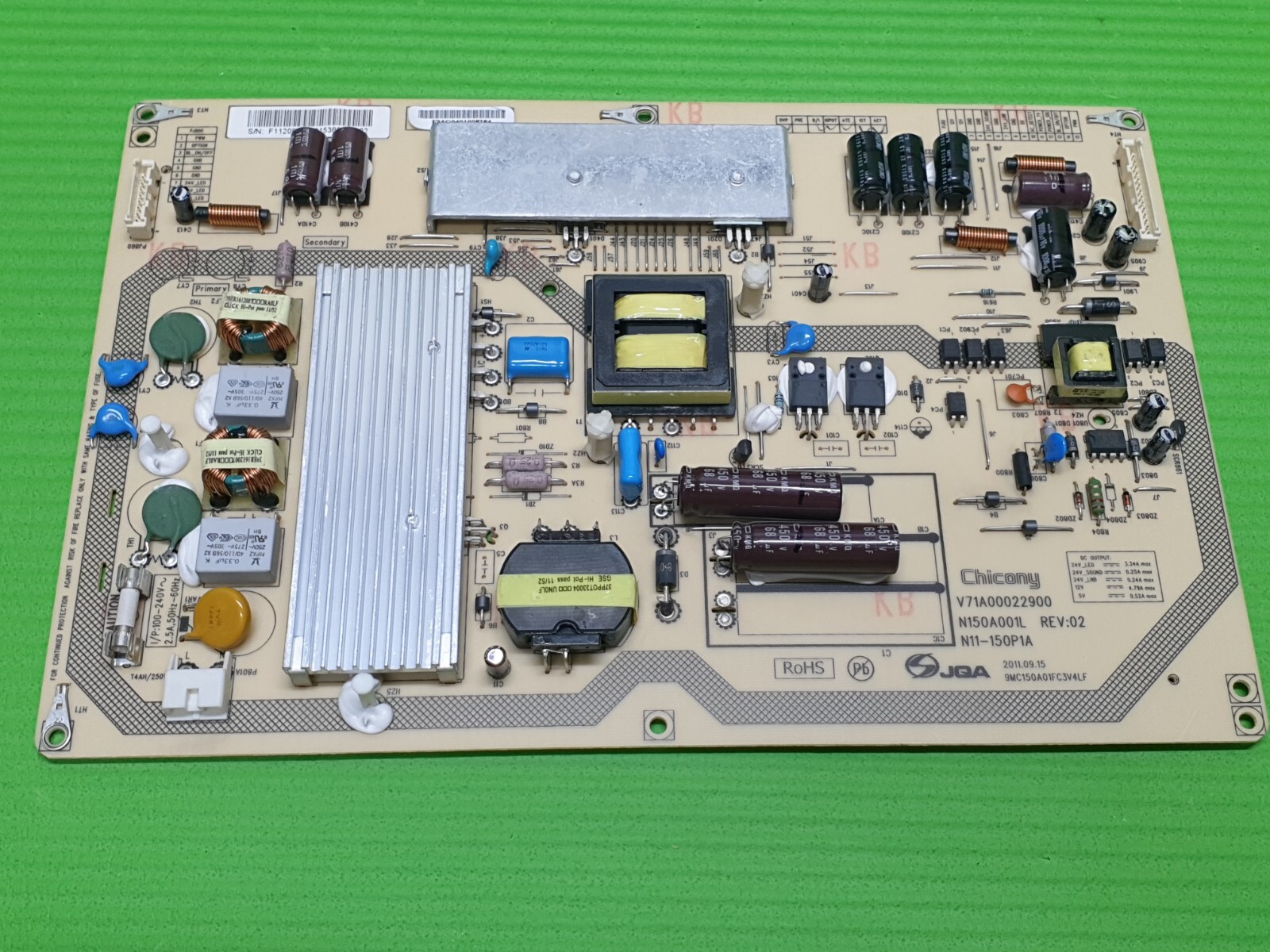 POWER SUPPLY BOARD PSU TOSHIBA 46TL968 40TL963 40RL953 40TL868 TV V71A00022900