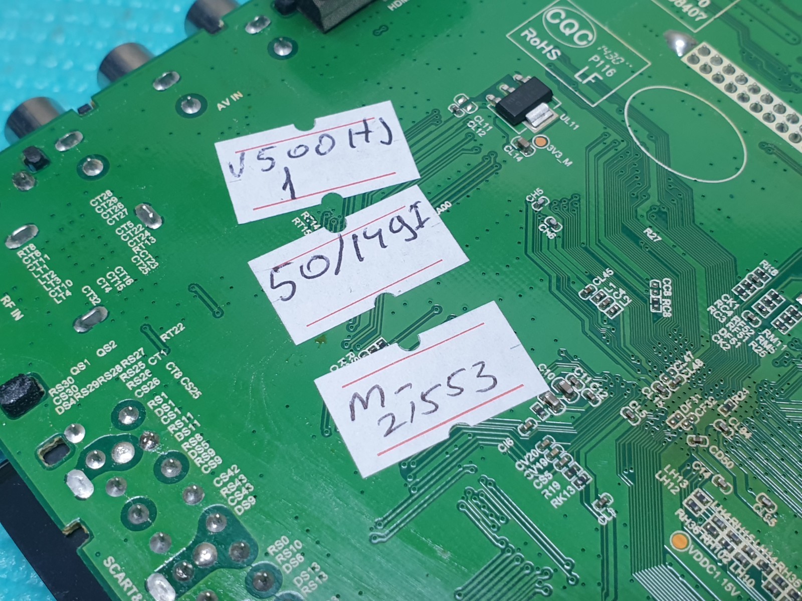 MAIN BOARD MB BLAUPUNKT 50/149I-GB-5B2-FHBKUP TV TP.MSD309.BP76 SCREEN:V500HJ1 - Image 6