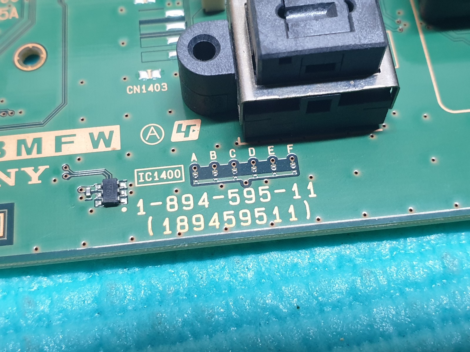MAIN AV BOARD MB SONY KD-49X8005C LED TV 1-894-595-11 Y210B520A SCREEN:LC490EQY - Image 3