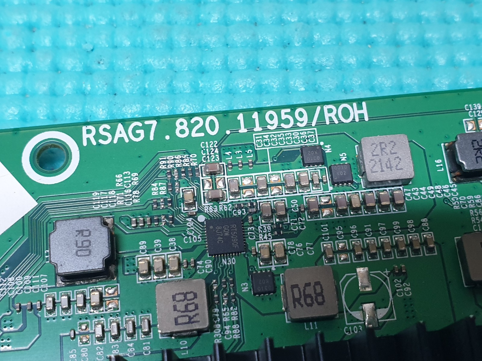 MAIN AV BOARD MB HISENSE 55U8HQTUK LED TV RSAG7.820.11959/ROH SCREEN:HV500QUB - Image 2