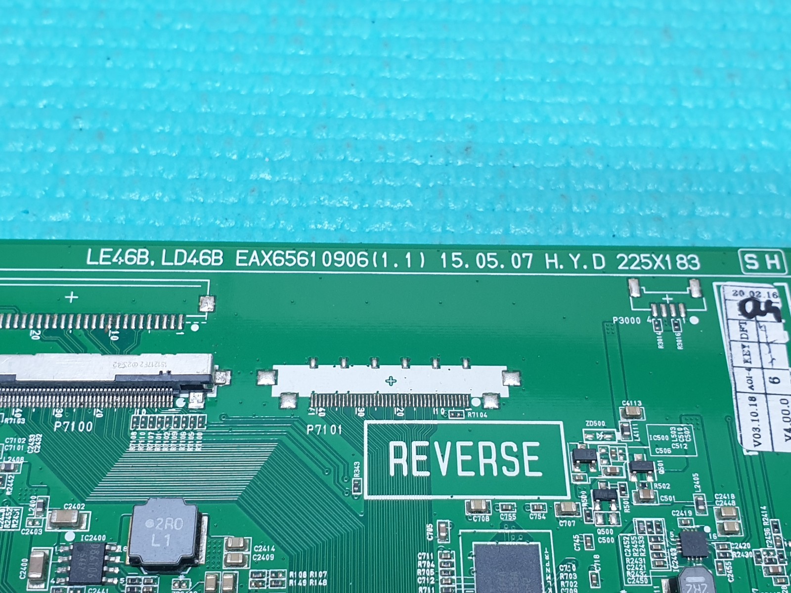 MAIN AV BOARD MB LG 32LF580V LED TV EAX65610906(1.1) EBT63976202 SCREEN:HV320FHB - Image 3