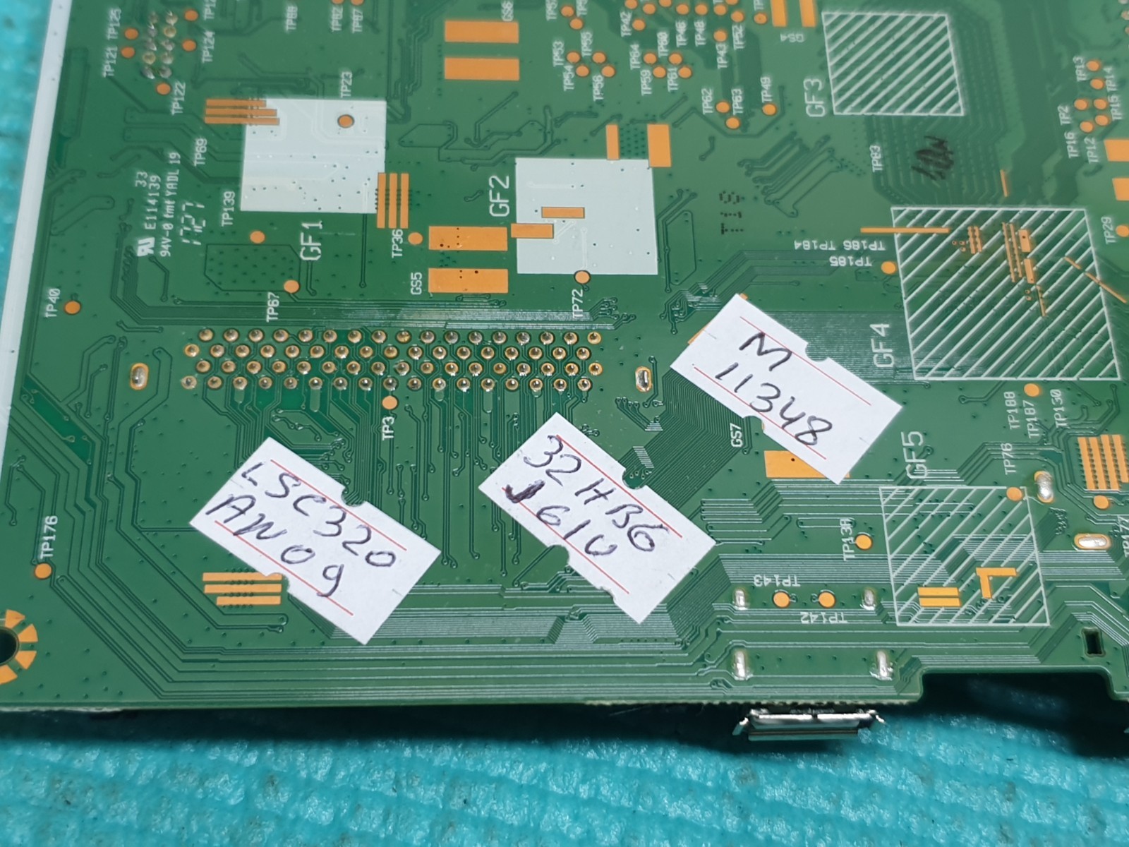 MAIN BOARD MB HITACHI 32HB6J61U 32" LED TV 17MB110P 23429731 SCREEN:LSC320AN09 - Image 4