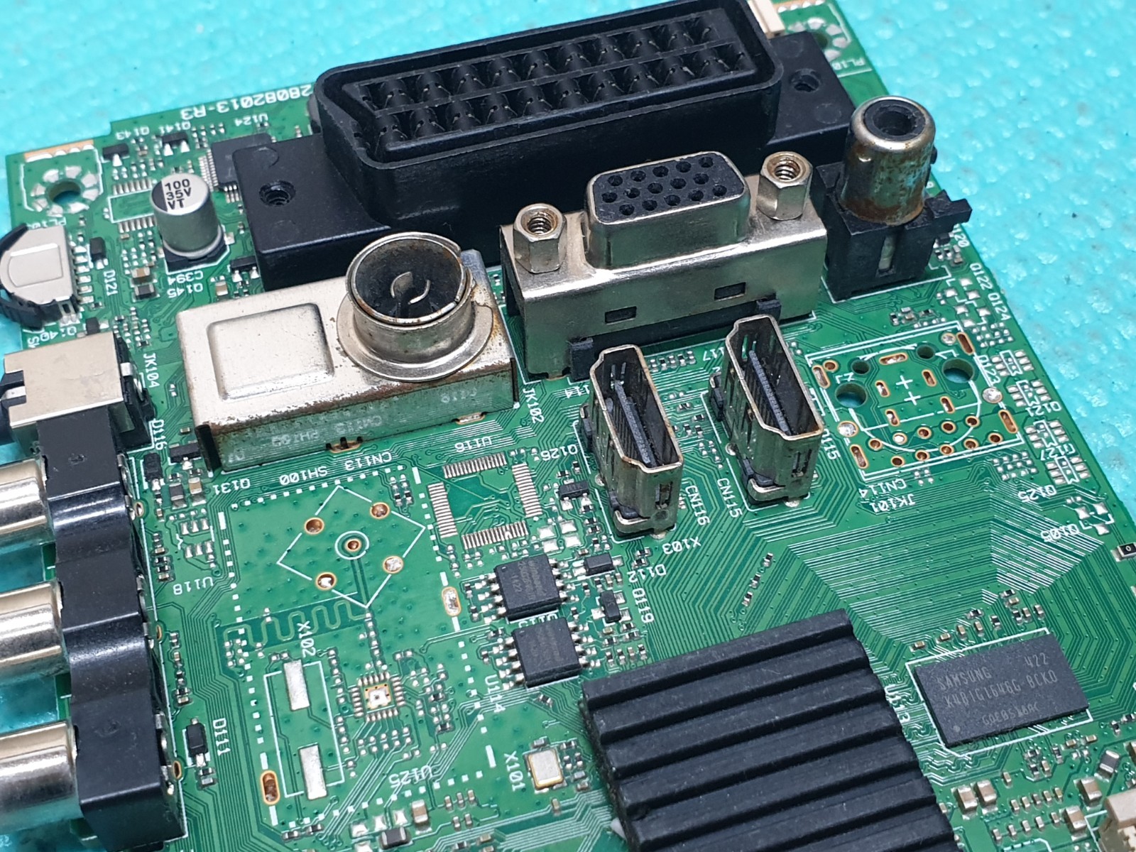 MAIN AV BOARD MB DIGIHOME DLED32167HD 32" LED TV 17MB55 23197538 SCREEN:HV320WX2 - Image 2