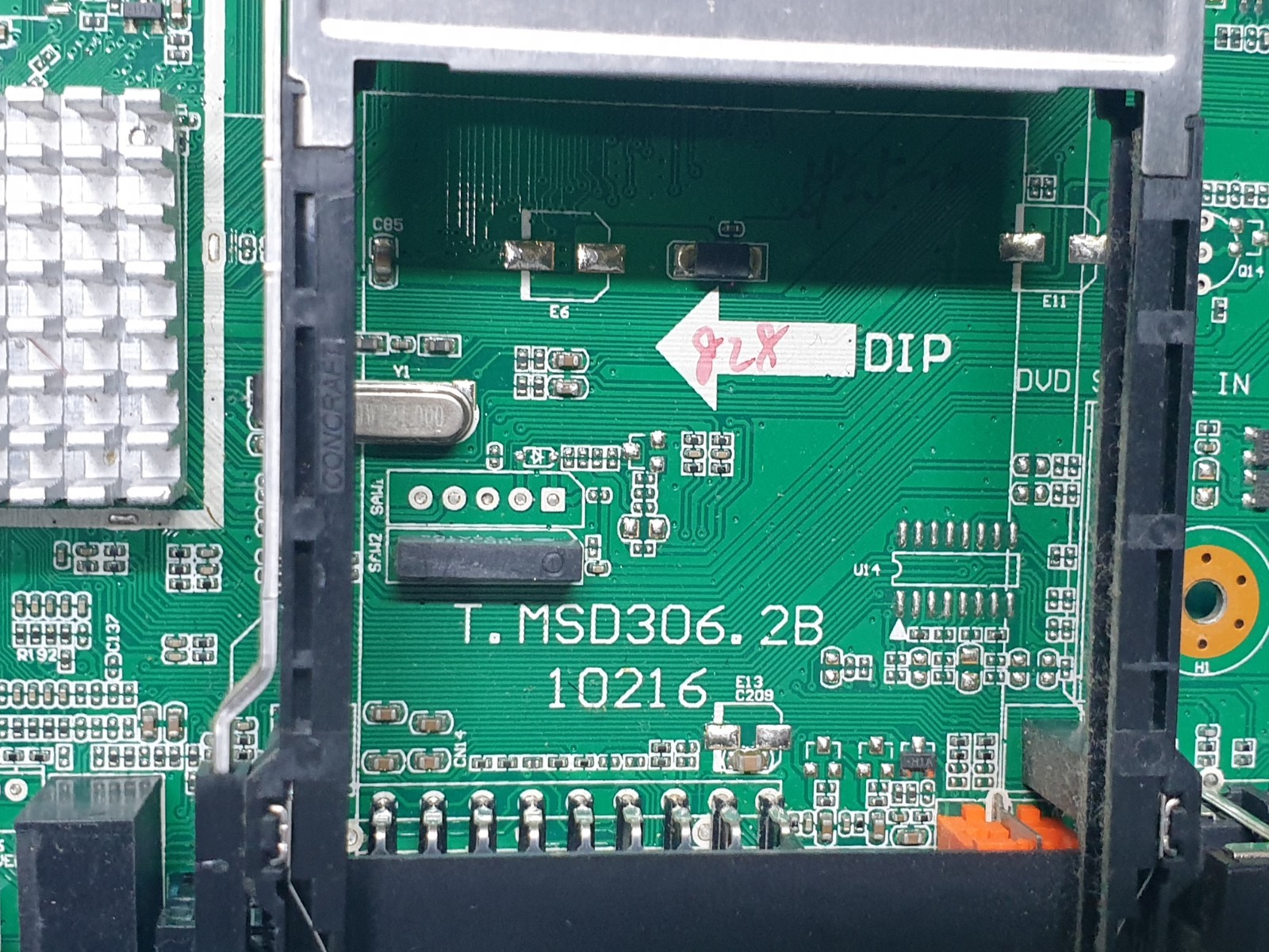 MAIN AV BOARD MB GOODMANS LD2412F2 24" LED TV T.MSD306.2B 10216 SCREEN:M236MWF1 - Image 3