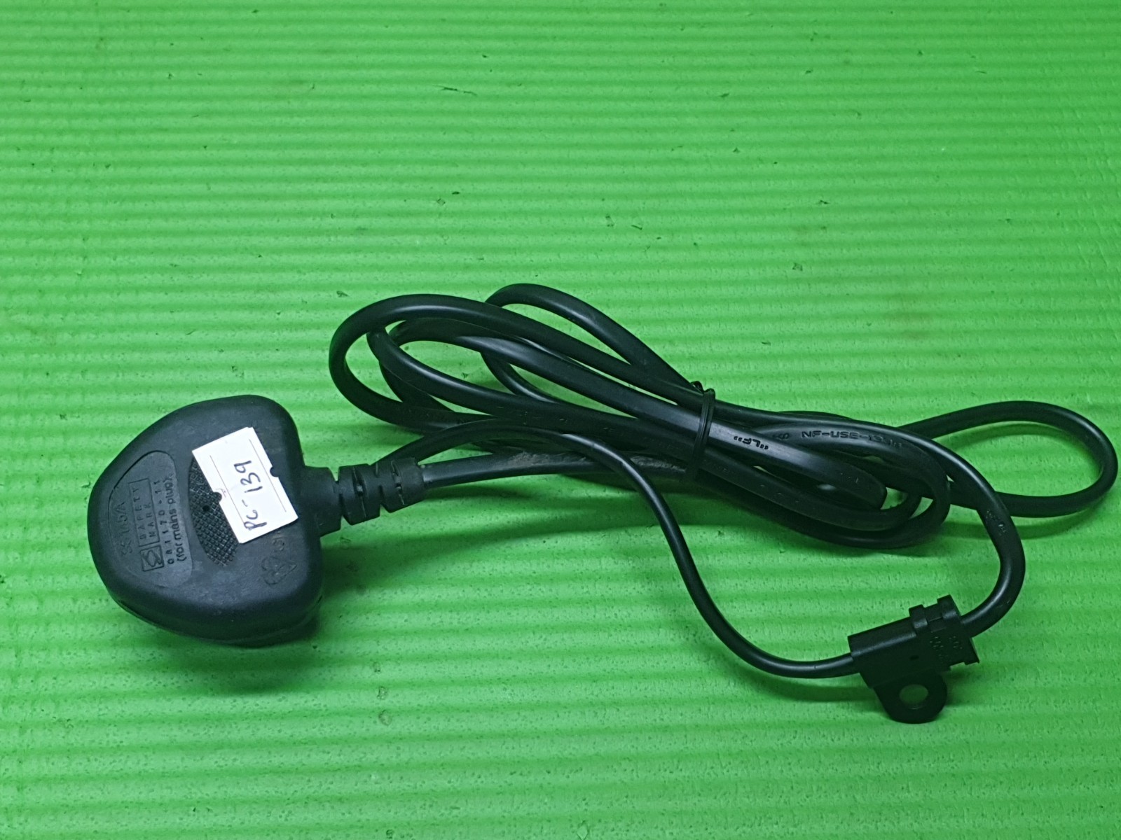 UK 3 PIN AC POWER CABLE CORD LEAD FOR TOSHIBA 50L4353D 40L6353D LED TV 17CM - Image 2