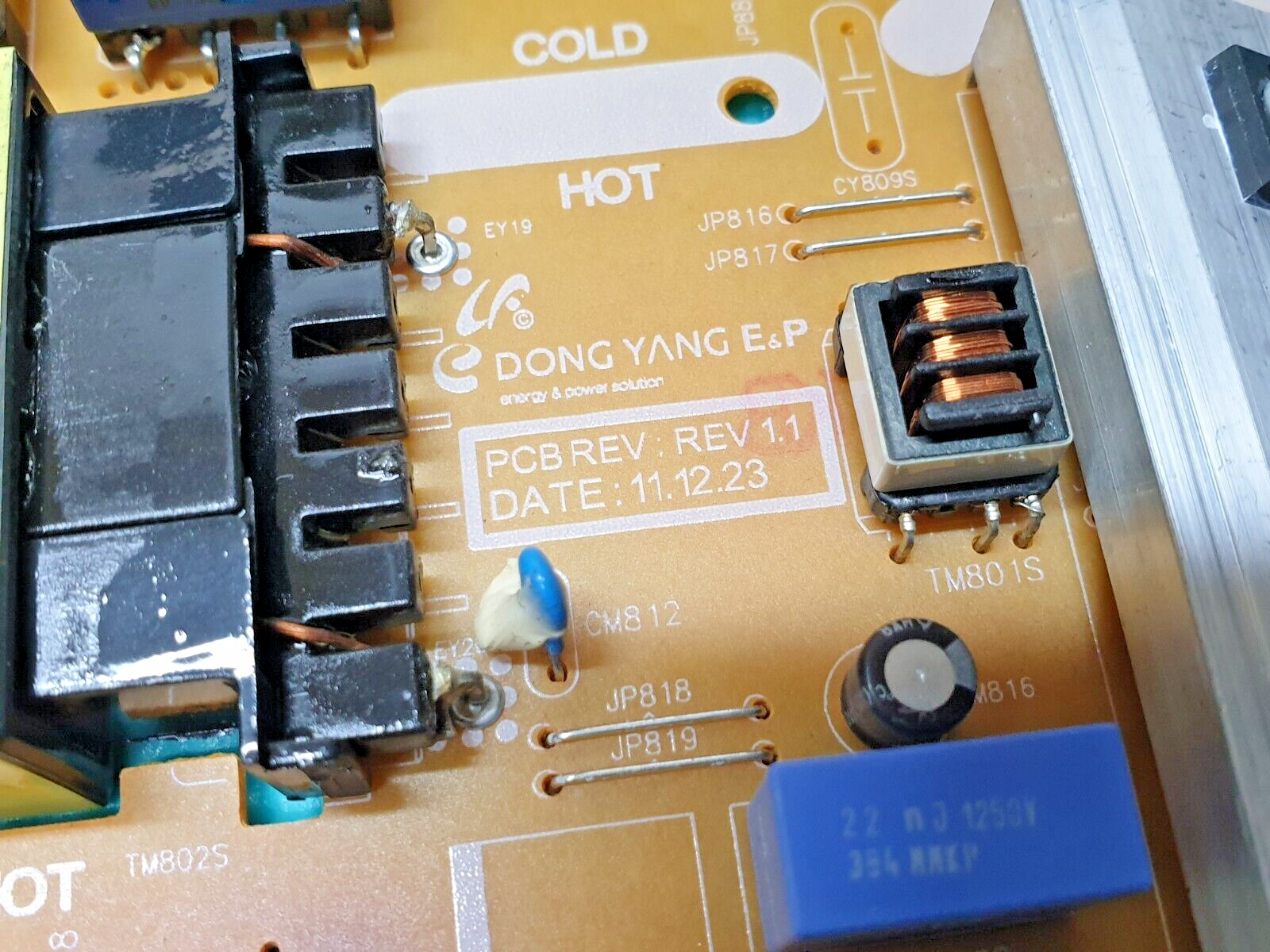 POWER SUPPLY BOARD PSU SAMSUNG UE46ES8000U LED TV BN44-00522B PD46B2Q_CDY - Image 3
