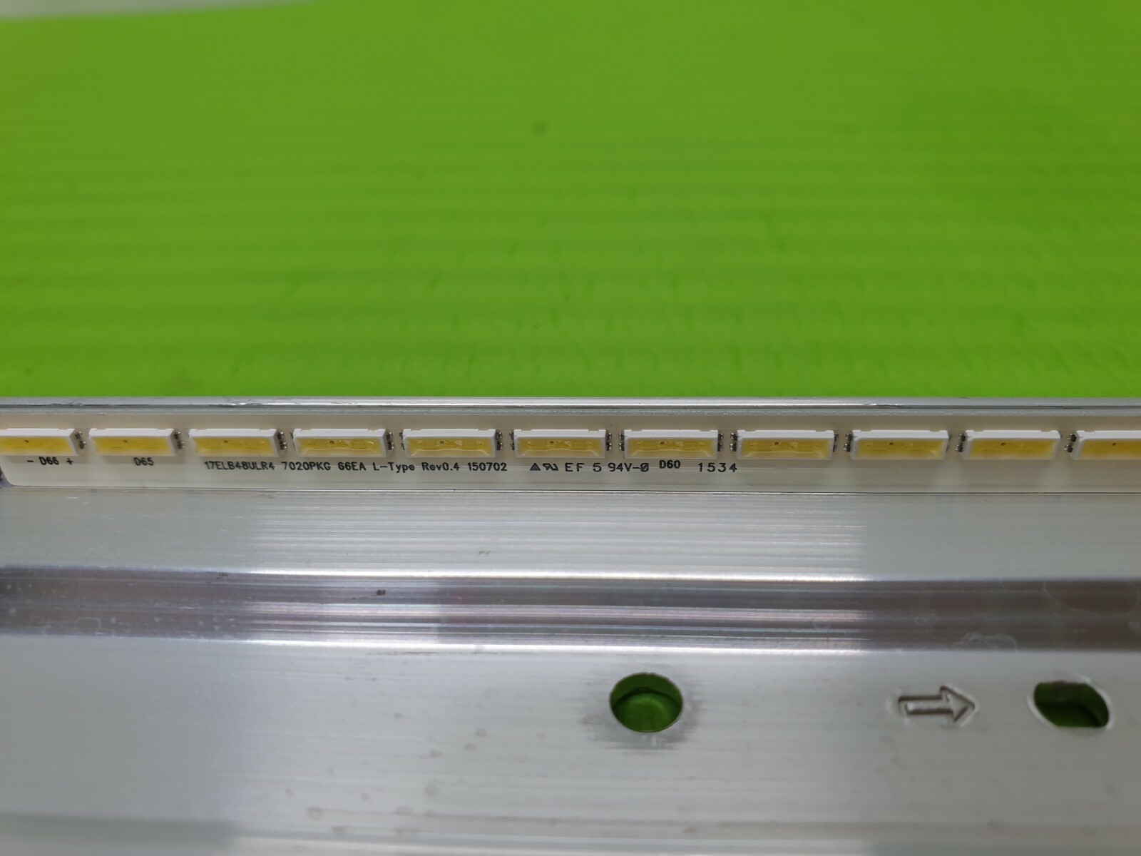 LED BACKLIGHT 48300UHDLEDCNTD TV 17ELB48ULR4 7020PKG 66EA L-TYPE REV0.4 150702 - Image 5