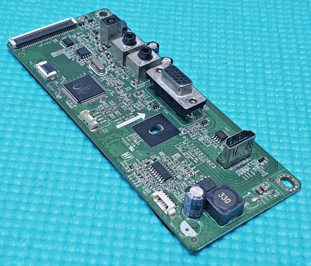 MAIN AV BOARD MB HP M24FWA HSD-01-03-K MONITOR R017122820823 SCREEN:LM238WF2 - Image 4