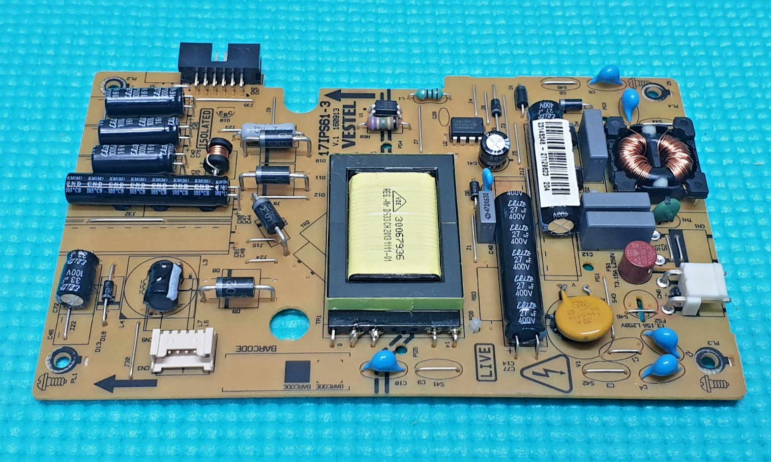 POWER SUPPLY PSU FOR DIGIHOME 20265HDLEDDVD TV VESTEL 17IPS61-3 160913 23148348 - Image 2