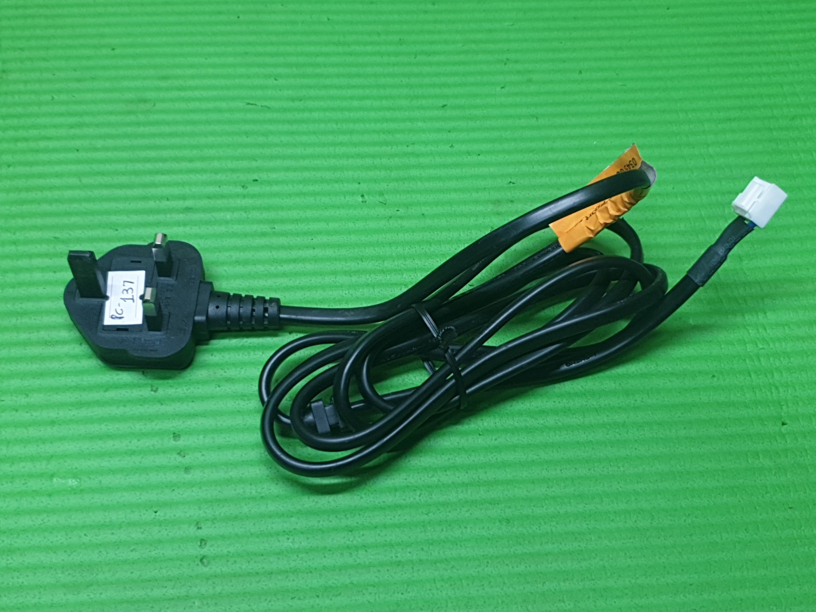 UK 3 PIN AC POWER CABLE CORD LEAD FOR VL32HDLED 32PHT4503 SE32H003UK TV 15CM