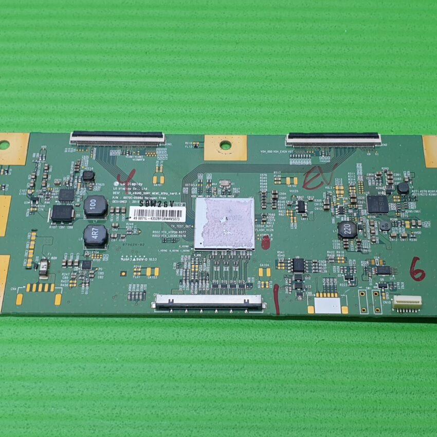 TCON LVDS BOARD FOR SONY KD-49XD8099 49" LED TV 6871L-4352B 6870C-0598A